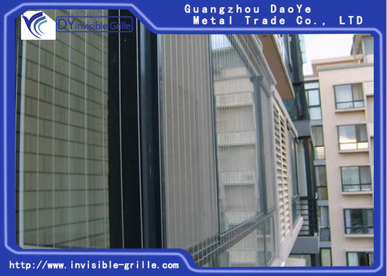 Parrilla invisible de la ventana de aluminio de 3.5m m con los tornillos del SOLDADO ENROLLADO EN EL EJÉRCITO