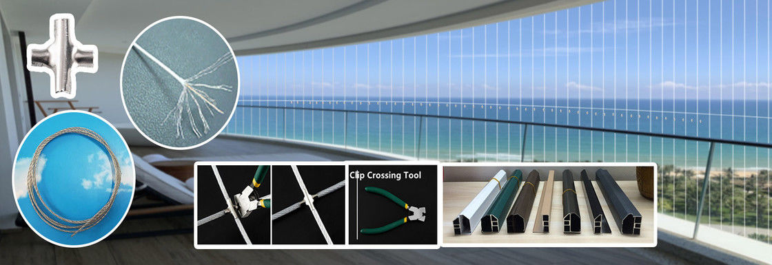parrilla de la seguridad del balcón
