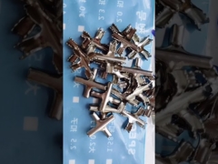 Accesorios de clip cruzado de acero inoxidable 316 para rejilla invisible, grosor de 2,5 mm