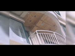 fábrica para una gran protección de seguridad para niños, para balcón, ventana, rejilla de seguridad invisible