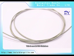 Parrilla invisible 3.0m m de la seguridad del moho anti nano inoxidable del alambre 316