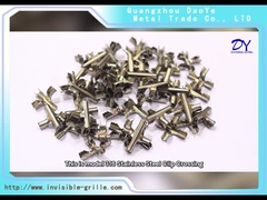 El cable de acero inoxidable de las parrillas invisibles acorta 2.5m m con fuerza superior