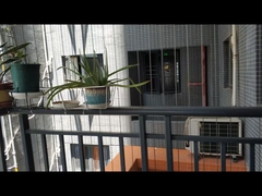 Rejilla invisible de la ventana con vista clara Rejilla de seguridad