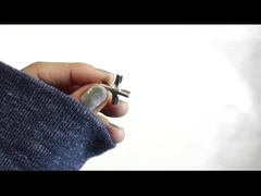 Receptor de barril de alambre de acero Rejillas de seguridad deslizantes invisibles