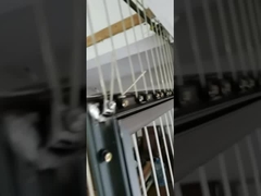 316 alambre 2.0mm Invisible Escudo de balcón con protección de revestimiento de nylon