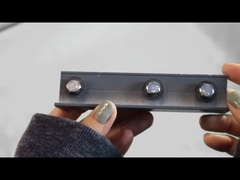 Ventana de una sola almohadilla, rejilla invisible, vía de aluminio para el hogar