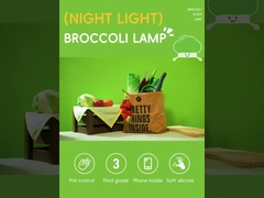 Una linda lámpara nocturna.