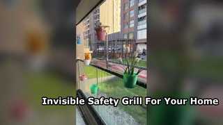 Parrilla de seguridad invisible La mejor protección para niños y mascotas
