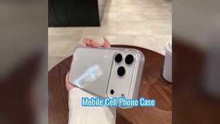 Caso de la cubierta del teléfono celular móvil impermeable transparente transparente de TPU para iPhone