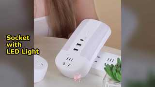 Pequeña luz LED con enchufe