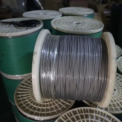 Balcón de acero inoxidable de grado 316 Rejilla invisible de 6 m de longitud y 5 cm de espacio para la seguridad