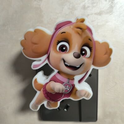 110-240V Enchufe en la lámpara nocturna linda luz nocturna compacta dormitorio pasillo y guardería