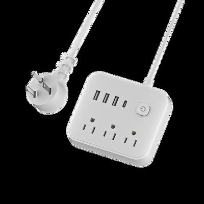 110V 220V AC Fireproof Cable Power Socket Standard Grounding Safe Heavy Duty Power Distribution Solution for Commercial