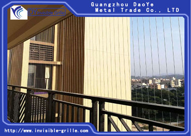 Los Ss invisibles altamente durables asan a la parrilla para el balcón moderno y los hermosos diseños