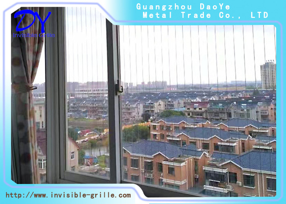 Prevención de accidentes del diseño de la parrilla del balcón Windows de desplazamiento