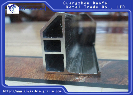 Instalación fácil de las parrillas de la pista del final perfecto de aluminio invisible blanco del carril
