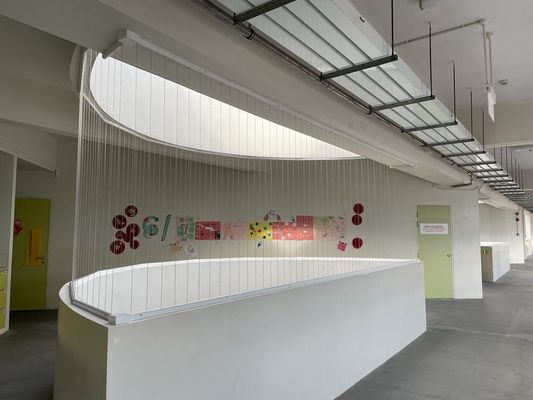 Grilla de seguridad invisible Barrera de seguridad invisible diseñada para proteger eficazmente a niños y mascotas manteniendo la integridad estética