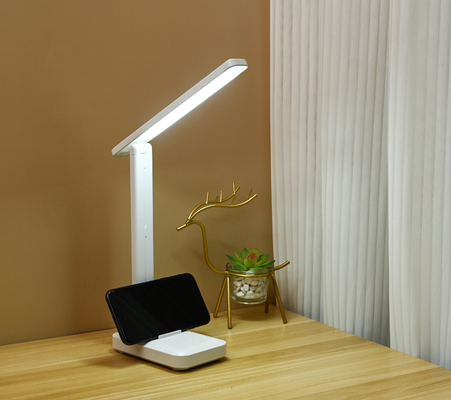 Portátil plegable luz de lectura LED recargable lámpara de estudio de mesa de escritorio protector para ojos para el dormitorio