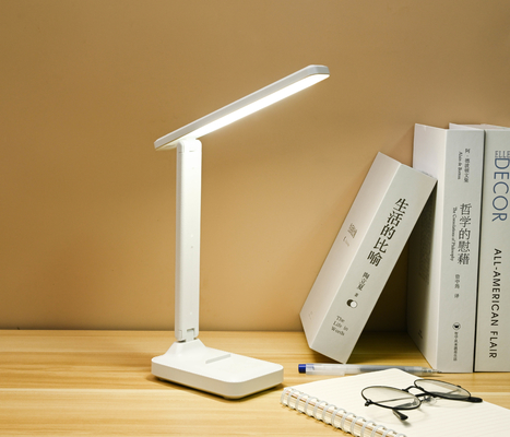 Lámpara de mesa plegable de brazo ajustable 5500 Kelvin Control táctil con 10 bombillas para iluminación brillante