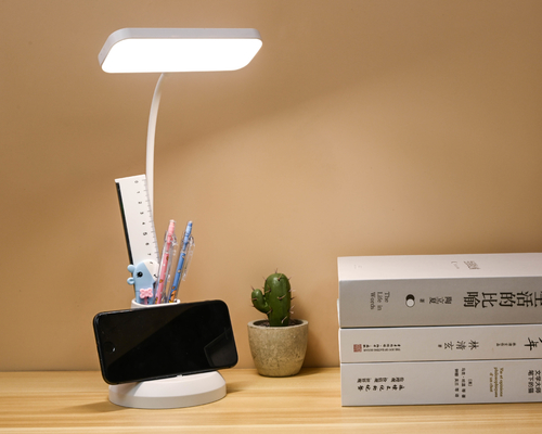 Lámpara de mesa USB plegable moderna lámpara LED con 10 bombillas 5 vatios imagen iluminación perfecta