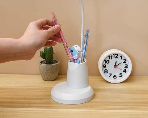 Lámpara de mesa USB plegable moderna lámpara LED con 10 bombillas 5 vatios imagen iluminación perfecta
