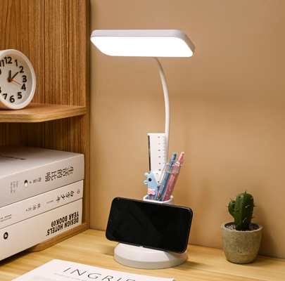 Control táctil lámpara de mesa LED con 6500-8000K temperatura de color 5W potencia 10 bombillas pequeñas lámparas de mesa