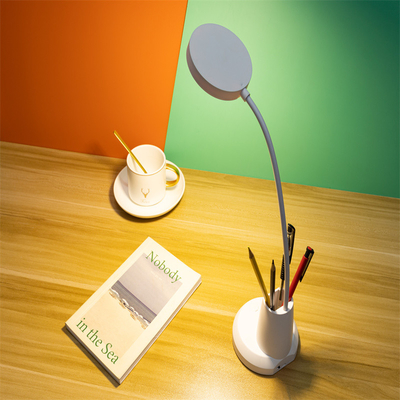 Lámpara de mesa LED de control táctil para dormitorio Iluminación ambiental colorida en diseño moderno
