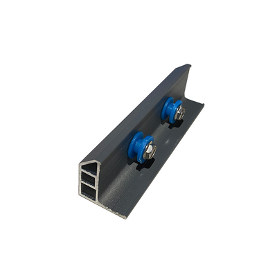 Estrutura de alambre de pista de aluminio de aluminio blanco para 110 kg resistencia y visibilidad mejorada