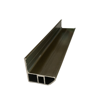 Carril de aluminio blanco personalizable con una resistencia robusta para estructuras de balcón