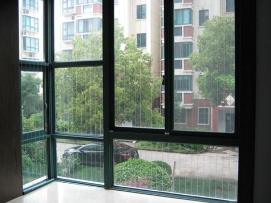 Grillas de balcón con vista libre con capacidad de 100 kg Grilla de balcón invisible