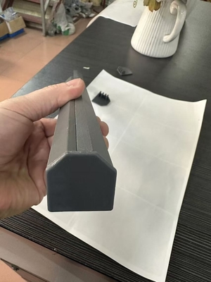Seguridad Rejillas invisibles Tapón de extremo de vía de aluminio