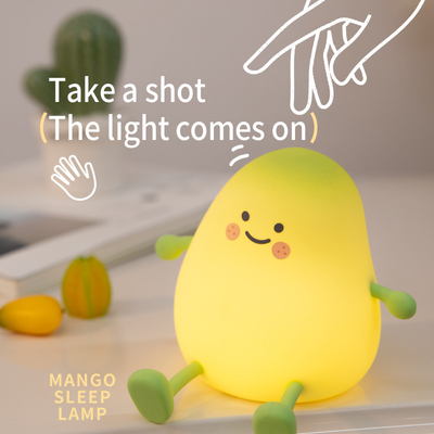 Lámpara de luz nocturna pequeña de mango con carga USB Tiempo de uso 5h-40h
