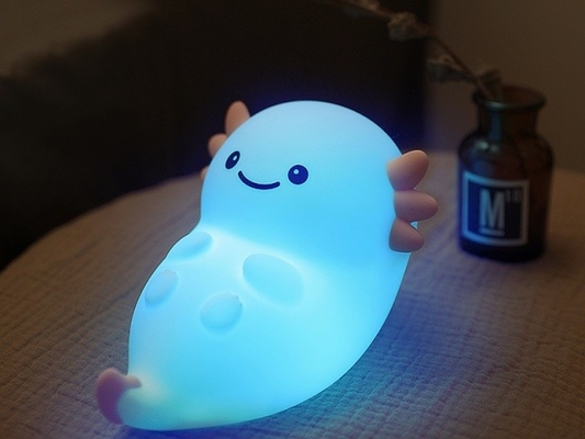 Fuente de luz LED Lámpara de luz nocturna con tiempo de uso de 5h-40h y material de silicona hecho de silicona