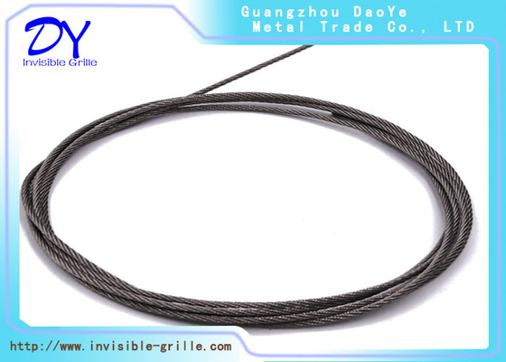 Visión sin obstáculos Invisible Balcón Rejilla Cables de acero inoxidable de mayor calidad