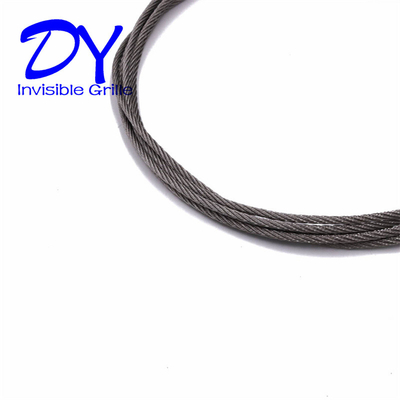 Visión sin obstáculos Invisible Balcón Rejilla Cables de acero inoxidable de mayor calidad