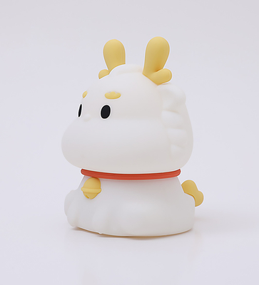 LED USB Recargable Dispersión Dragón Toque dibujos animados Decoración de dormitorio lindo Sillón de silicona para bebés Lámpara de mesa Luz nocturna