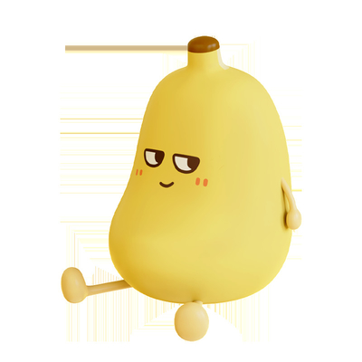 Bananas lindas dibujos animados fruta LED luz nocturna lámpara de silicona sensor táctil tiempo USB recargable niños dormitorio regalo de cumpleaños