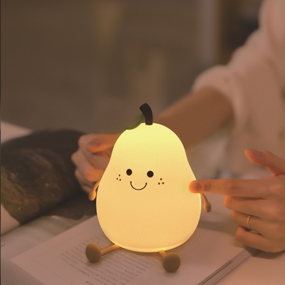 Lámpara de mesa de alta calidad recargable RGB LED inalámbrica de luz nocturna para bebés / niños