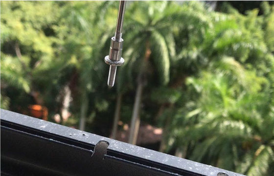 Grill de seguridad de balcón de alta durabilidad resistente a la corrosión para la seguridad y protección del balcón