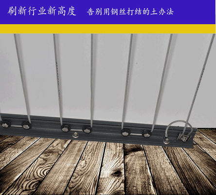 Parrilla de seguridad para balcón con marco de riel de aluminio que ofrece una solución de protección con capacidad de carga de 100 kg para balcones en edificios comerciales