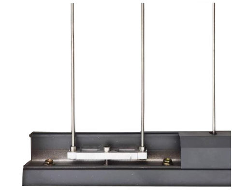 Grill de balcón con marco de pista de aluminio de 6m Grill de seguridad de balcón de precisión diseñado para una fácil instalación y protección