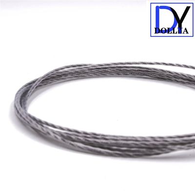 Reja de ventana invisible de 6 m de largo con clasificación de seguridad B y separación entre cables de 5 cm