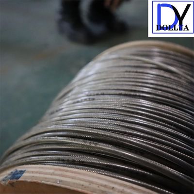 Balcón de acero inoxidable de grado 316 Rejilla invisible de 6 m de longitud y 5 cm de espacio para la seguridad