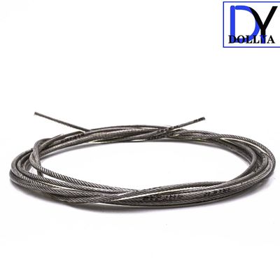 Ventana de acero inoxidable con rejilla invisible con 5 cm de distancia entre cables, espesor de 2,0 mm y 400 kg de impacto de tracción