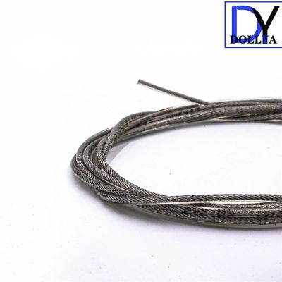 Ventana de acero inoxidable con rejilla invisible con 5 cm de distancia entre cables, espesor de 2,0 mm y 400 kg de impacto de tracción