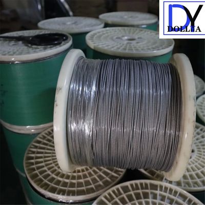 Ventana de acero inoxidable con rejilla invisible con 5 cm de distancia entre cables, espesor de 2,0 mm y 400 kg de impacto de tracción