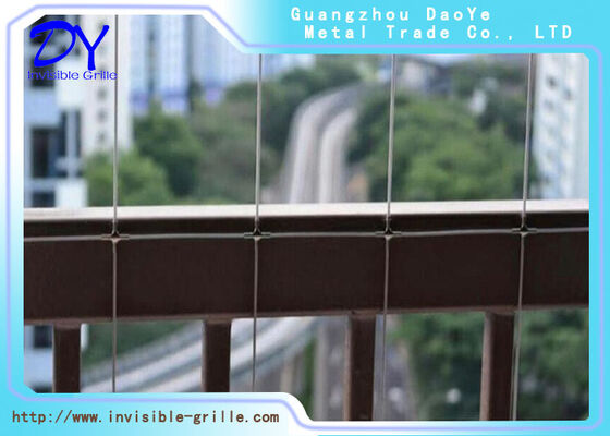 Grilla de seguridad invisible Barrera de seguridad invisible diseñada para proteger eficazmente a niños y mascotas manteniendo la integridad estética
