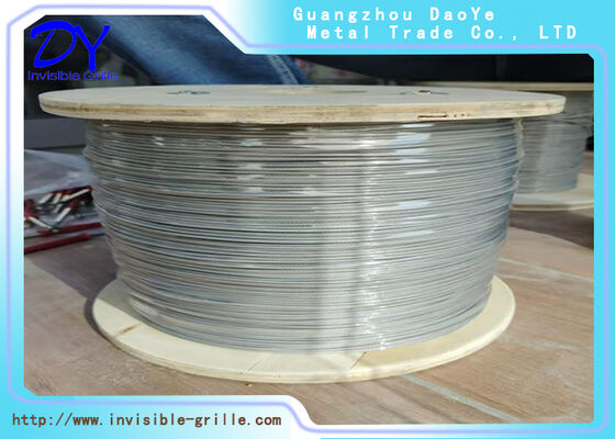 Grilla invisible de balcón diseñada para proporcionar soluciones de seguridad que se integran perfectamente con los diseños arquitectónicos modernos