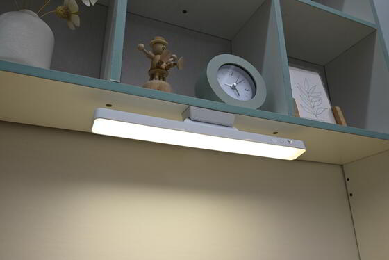 Lámpara de lectura con atenuación continua recargable por USB, diseño moderno, iluminación magnética colgante para armario, luces de pared giratorias recargables