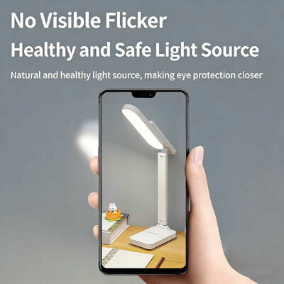 Fuente de energía eléctrica lámpara de mesa que ofrece temperatura de color 3500-6500K Ideal para iluminación de tareas escritorio de estudio y oficina en el hogar